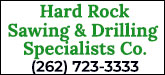Hard Rock Sawing & Drilling Sponsorship Banner