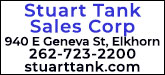 Stuart Tank Sales Corp Sponsorship Banner